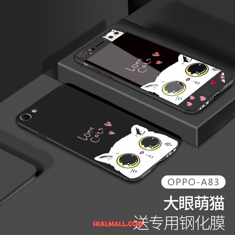 Oppo A83 Skal Mjuk Tecknat All Inclusive Skärmskydd Film Kreativa Billigt