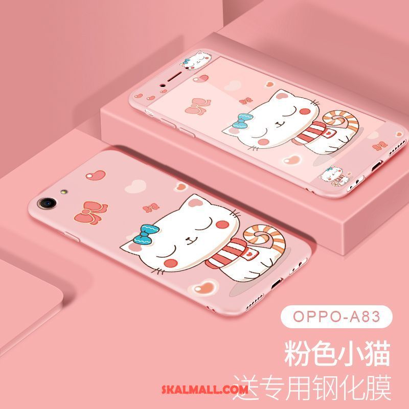 Oppo A83 Skal Mjuk Tecknat All Inclusive Skärmskydd Film Kreativa Billigt