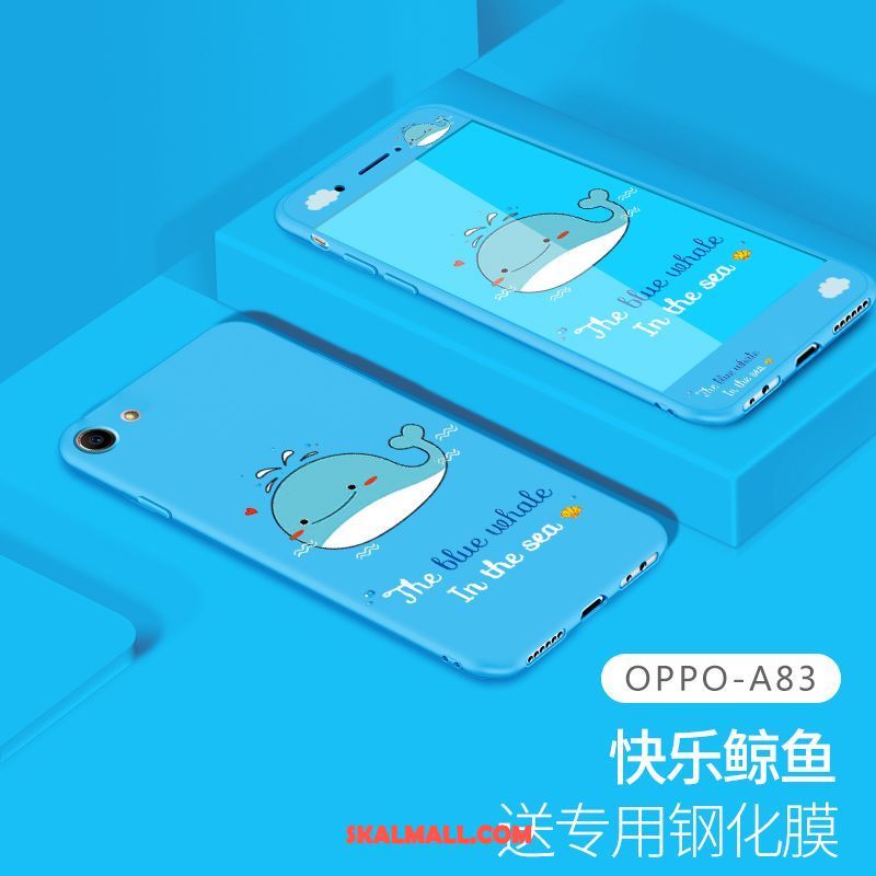 Oppo A83 Skal Mjuk Tecknat All Inclusive Skärmskydd Film Kreativa Billigt