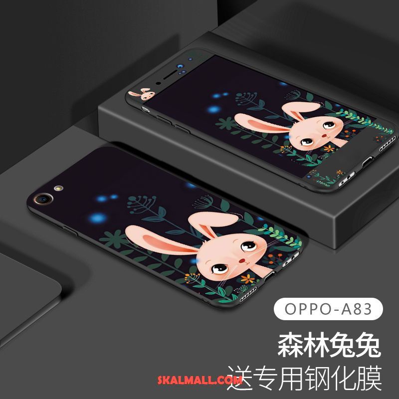 Oppo A83 Skal Mjuk Tecknat All Inclusive Skärmskydd Film Kreativa Billigt