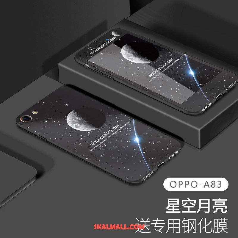 Oppo A83 Skal Mjuk Tecknat All Inclusive Skärmskydd Film Kreativa Billigt