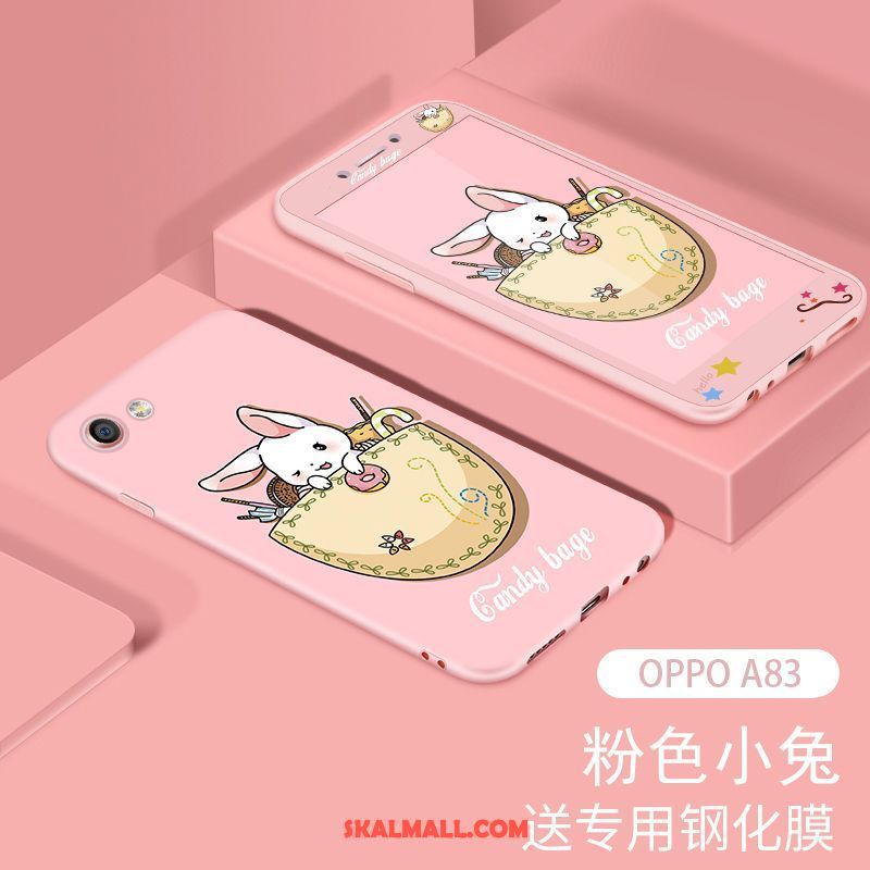 Oppo A83 Skal Mobil Telefon Lättnad Skärmskydd Film Trend Silikon Fodral Billigt