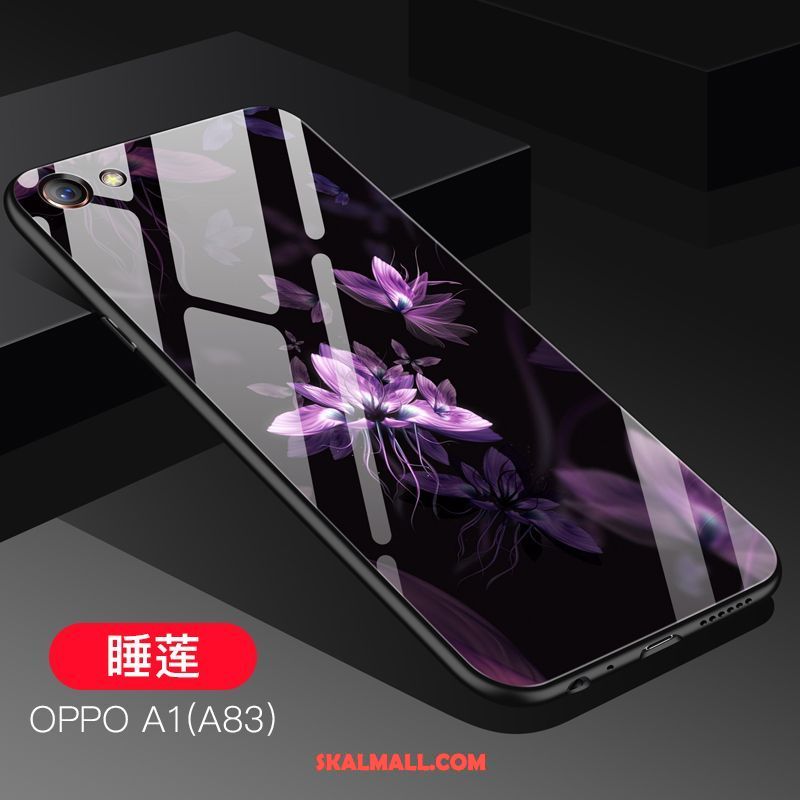 Oppo A83 Skal Mode Cool Fallskydd Silikon Glas Billigt