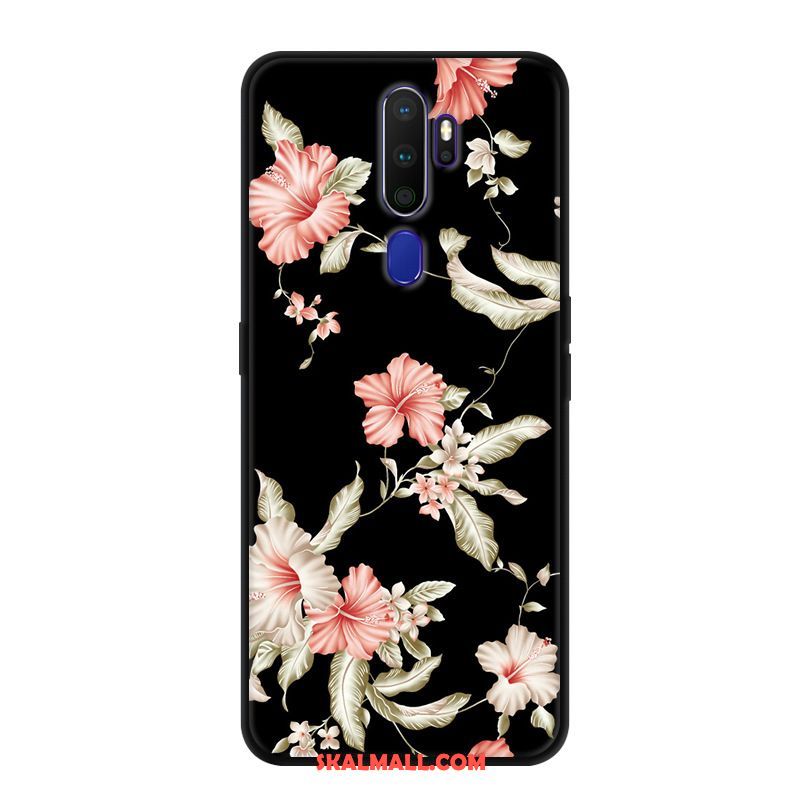 Oppo A9 2020 Skal Net Red Skydd Fallskydd Blommor Kreativa Köpa