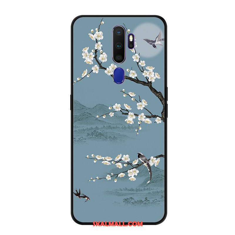 Oppo A9 2020 Skal Net Red Skydd Fallskydd Blommor Kreativa Köpa