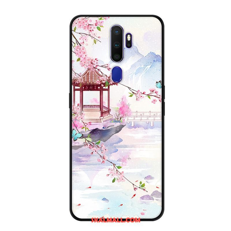 Oppo A9 2020 Skal Net Red Skydd Fallskydd Blommor Kreativa Köpa