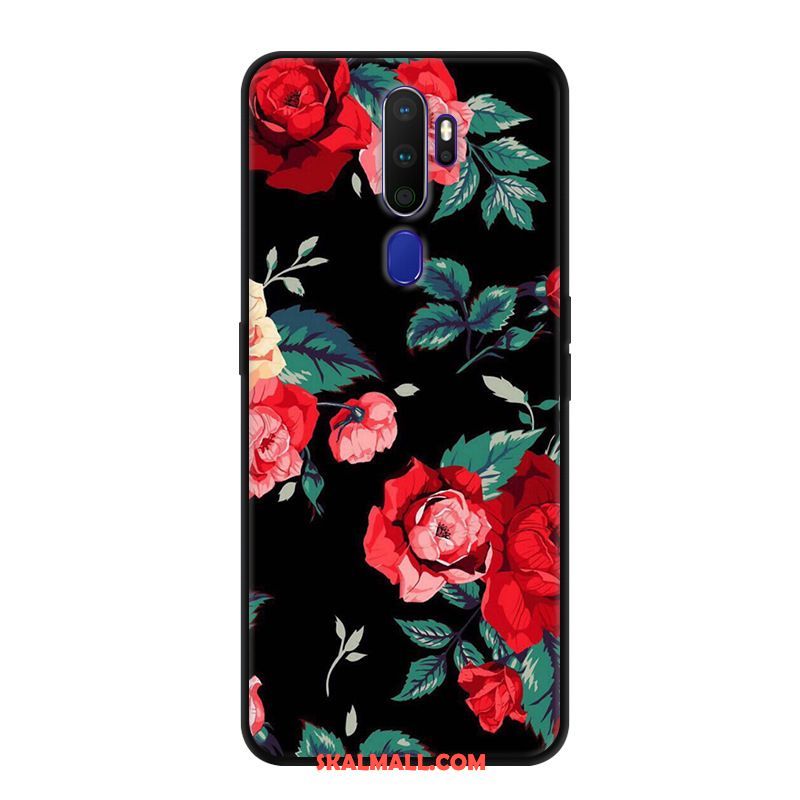 Oppo A9 2020 Skal Net Red Skydd Fallskydd Blommor Kreativa Köpa