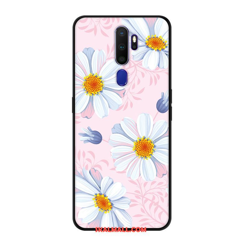 Oppo A9 2020 Skal Net Red Skydd Fallskydd Blommor Kreativa Köpa