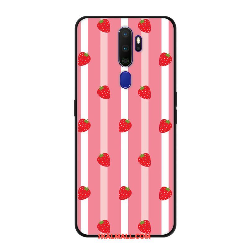 Oppo A9 2020 Skal Net Red Skydd Fallskydd Blommor Kreativa Köpa