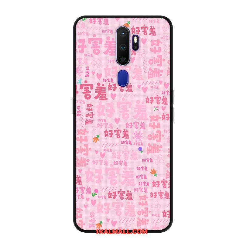 Oppo A9 2020 Skal Net Red Skydd Fallskydd Blommor Kreativa Köpa