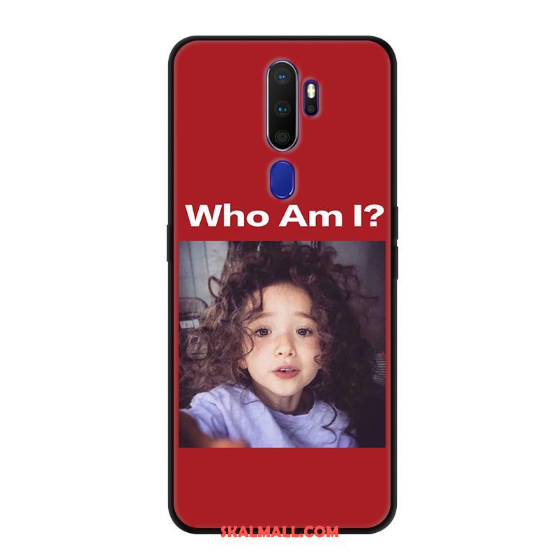 Oppo A9 2020 Skal Net Red Skydd Fallskydd Blommor Kreativa Köpa