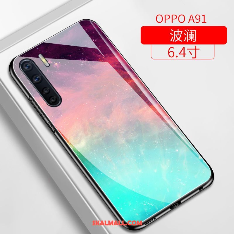 Oppo A91 Skal Mjuk Spegel Par All Inclusive Mobil Telefon Fodral Butik