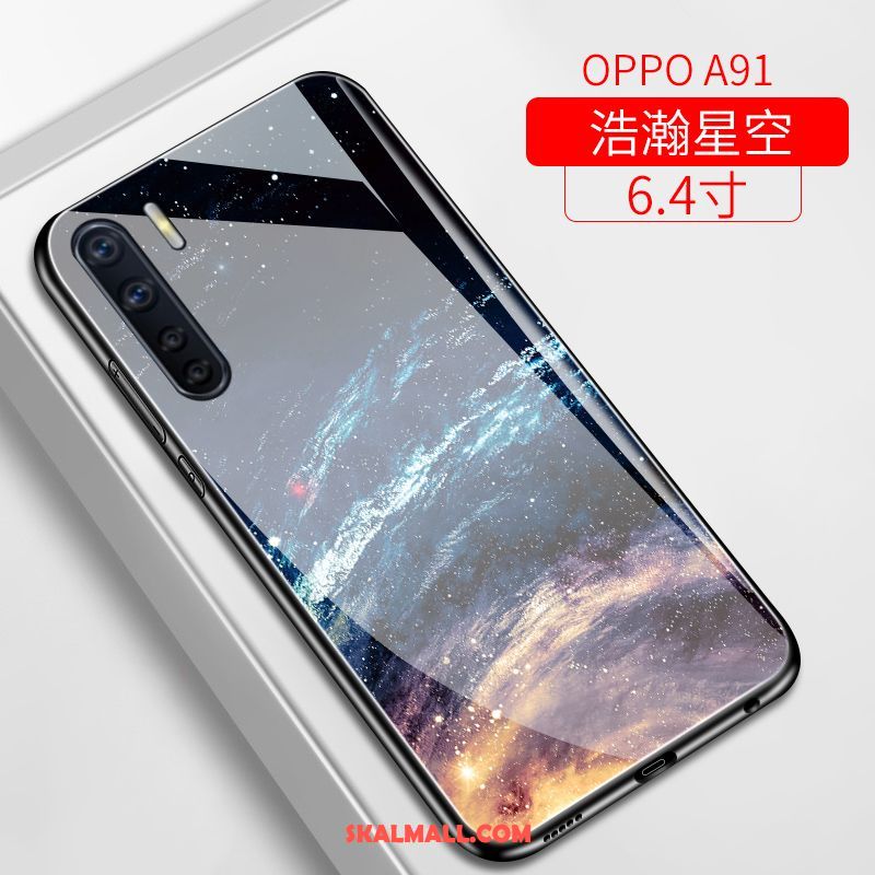 Oppo A91 Skal Mjuk Spegel Par All Inclusive Mobil Telefon Fodral Butik