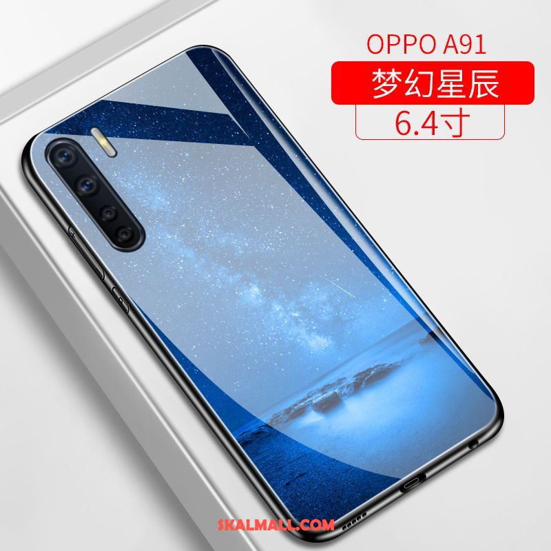 Oppo A91 Skal Mjuk Spegel Par All Inclusive Mobil Telefon Fodral Butik