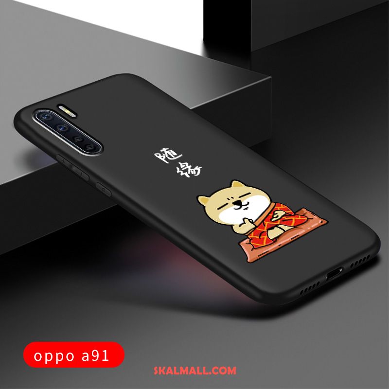 Oppo A91 Skal Nubuck Mobil Telefon Kreativa Fallskydd Mjuk Billiga