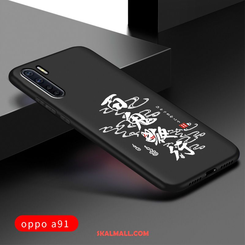 Oppo A91 Skal Nubuck Mobil Telefon Kreativa Fallskydd Mjuk Billiga