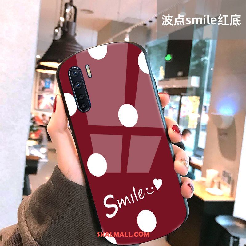 Oppo A91 Skal Personlighet Par Tunn Spegel Polka Dot Butik