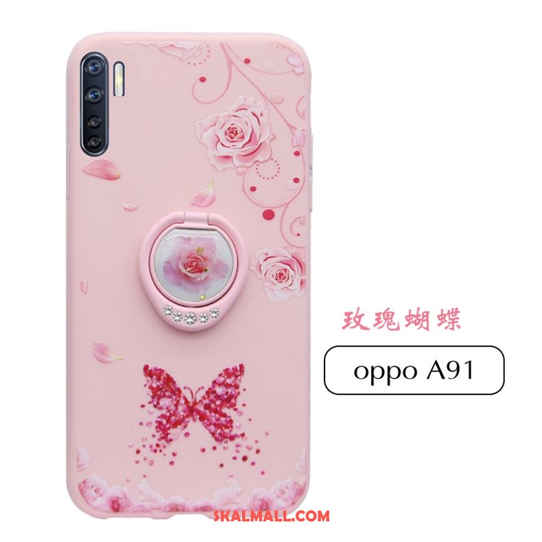 Oppo A91 Skal Silikon Ny Lättnad Nubuck Skydd Butik