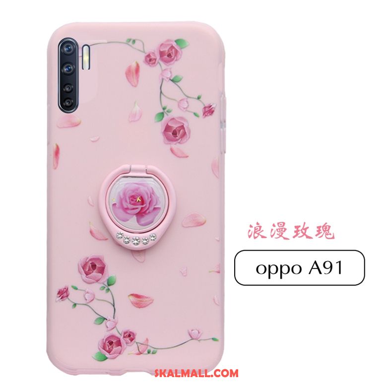 Oppo A91 Skal Silikon Ny Lättnad Nubuck Skydd Butik