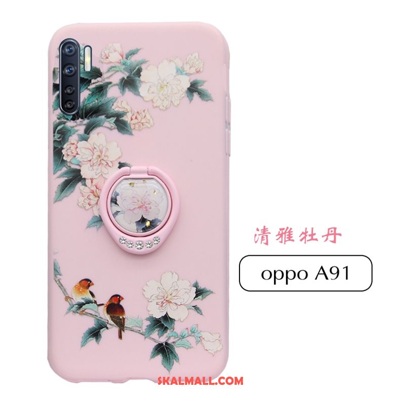 Oppo A91 Skal Silikon Ny Lättnad Nubuck Skydd Butik