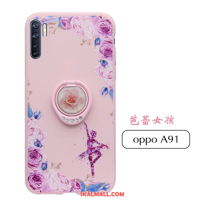 Oppo A91 Skal Silikon Ny Lättnad Nubuck Skydd Butik