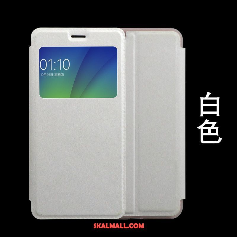 Oppo F5 Skal Clamshell Guld Mobil Telefon Skydd Fallskydd Rea