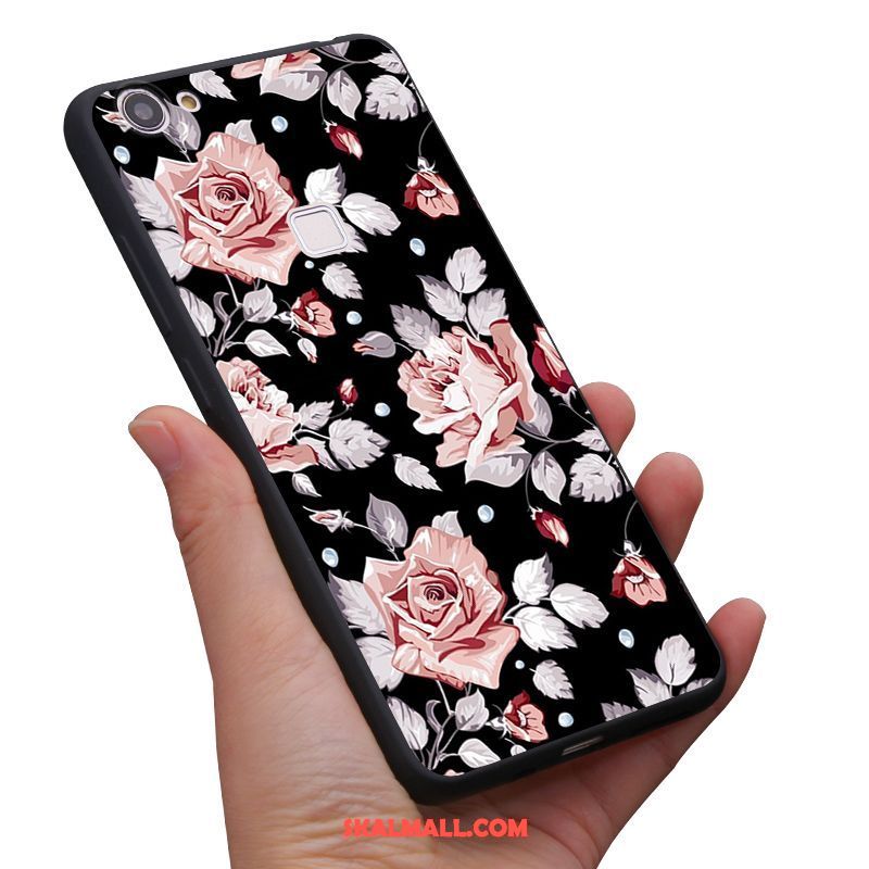 Oppo F7 Skal Blommor Mobil Telefon Mjuk Liten Kronblad Fodral Billiga