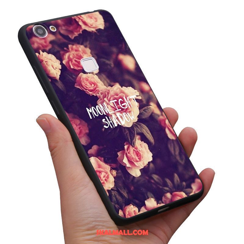 Oppo F7 Skal Blommor Mobil Telefon Mjuk Liten Kronblad Fodral Billiga