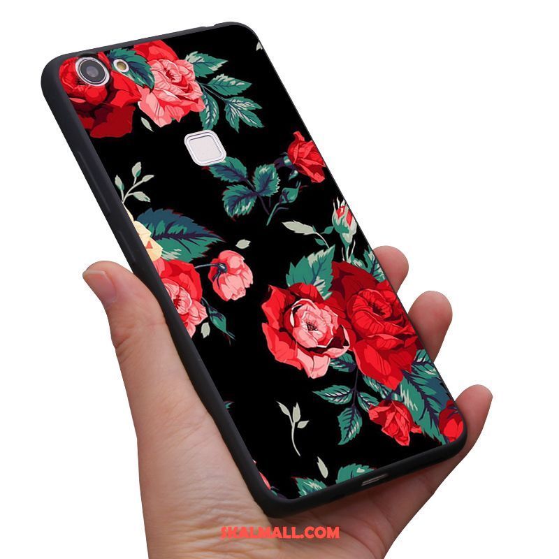 Oppo F7 Skal Blommor Mobil Telefon Mjuk Liten Kronblad Fodral Billiga