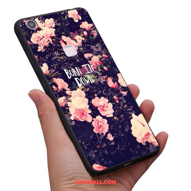 Oppo F7 Skal Blommor Mobil Telefon Mjuk Liten Kronblad Fodral Billiga