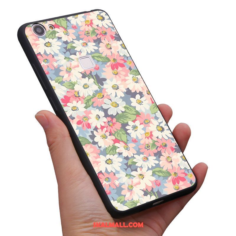 Oppo F7 Skal Blommor Mobil Telefon Mjuk Liten Kronblad Fodral Billiga