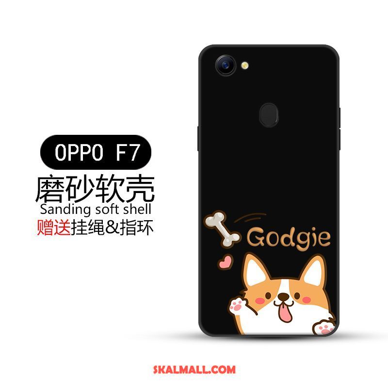 Oppo F7 Skal Kreativa Nubuck Mobil Telefon Vacker Skydd Fodral Billig