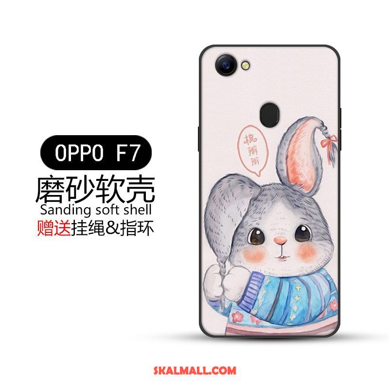 Oppo F7 Skal Kreativa Nubuck Mobil Telefon Vacker Skydd Fodral Billig