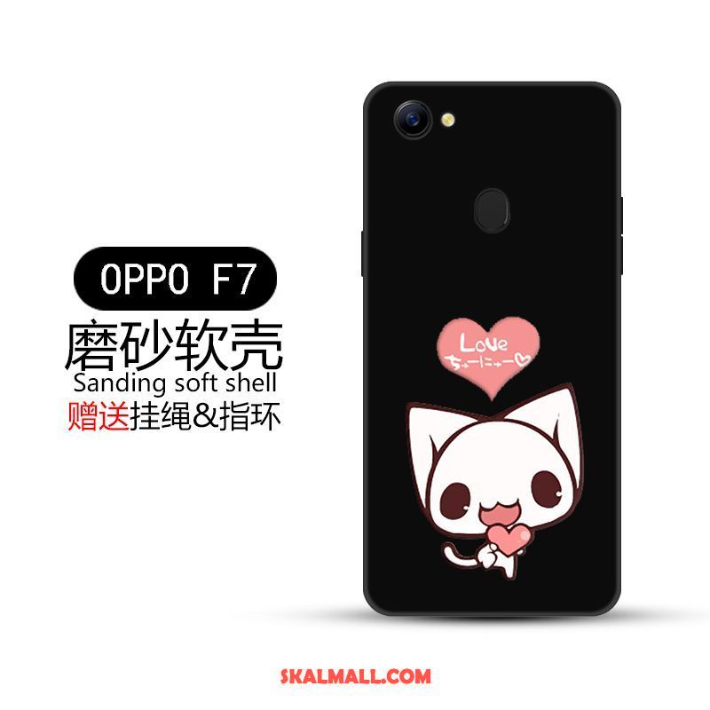 Oppo F7 Skal Kreativa Nubuck Mobil Telefon Vacker Skydd Fodral Billig