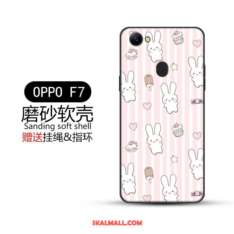 Oppo F7 Skal Kreativa Nubuck Mobil Telefon Vacker Skydd Fodral Billig