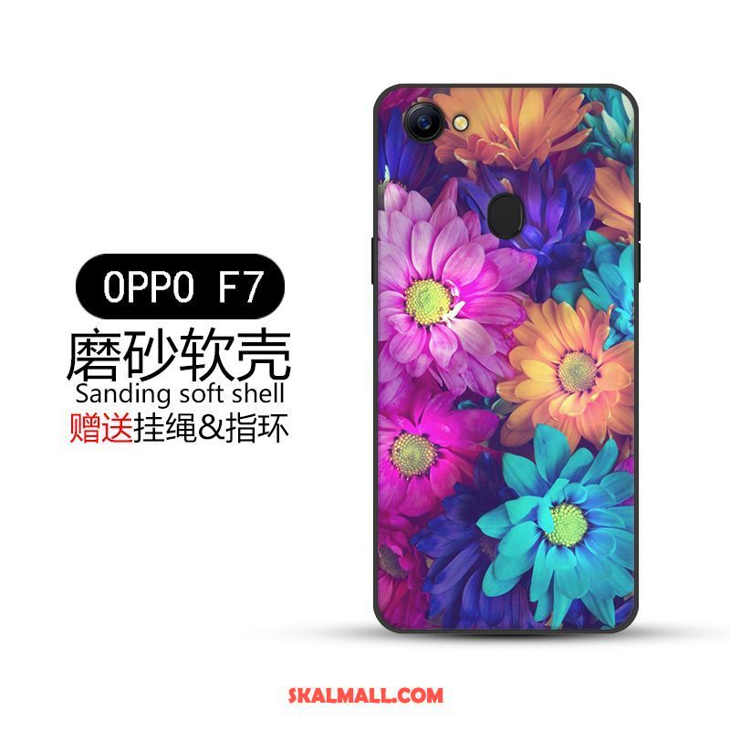 Oppo F7 Skal Kreativa Nubuck Mobil Telefon Vacker Skydd Fodral Billig