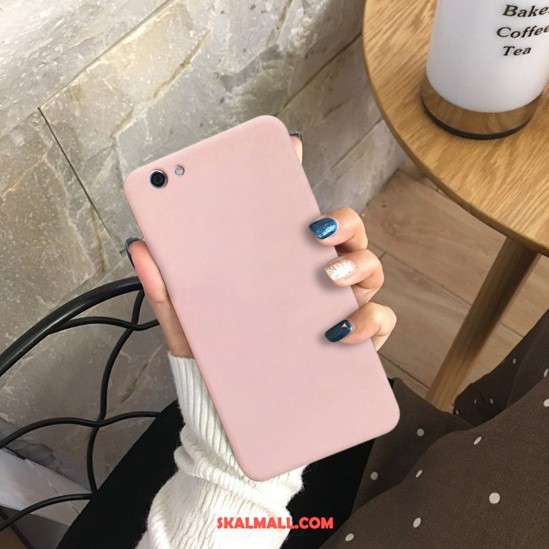 Oppo F7 Youth Skal Trend Nubuck Röd All Inclusive Ny Billigt