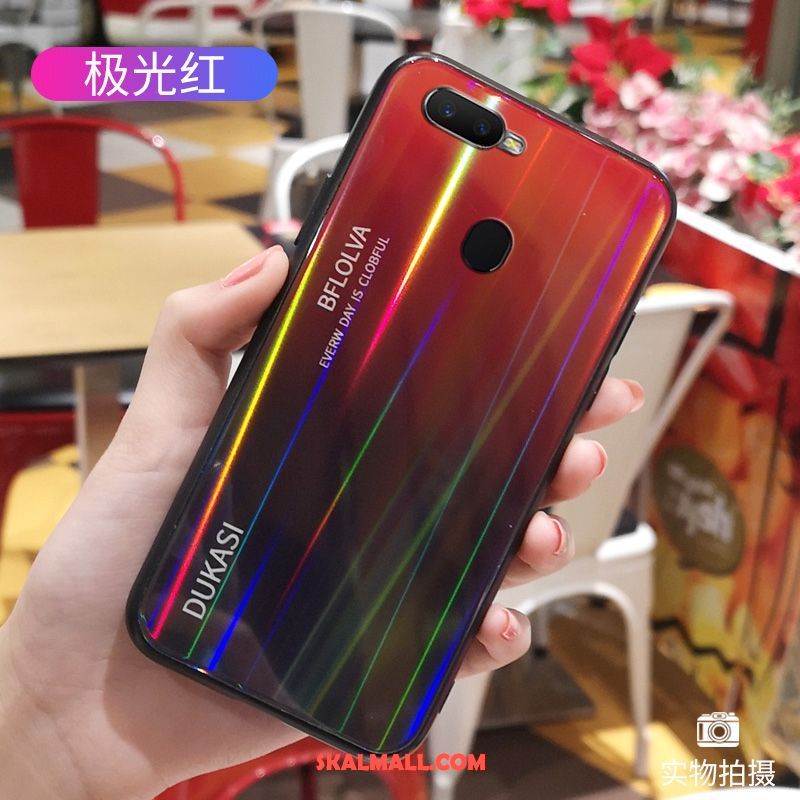 Oppo F9 Skal Gradient Mode Net Red Mjuk Mobil Telefon Fodral Köpa