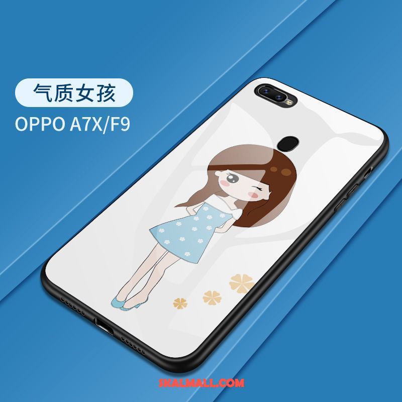 Oppo F9 Skal Kreativa Trend All Inclusive Målade Skydd Rea