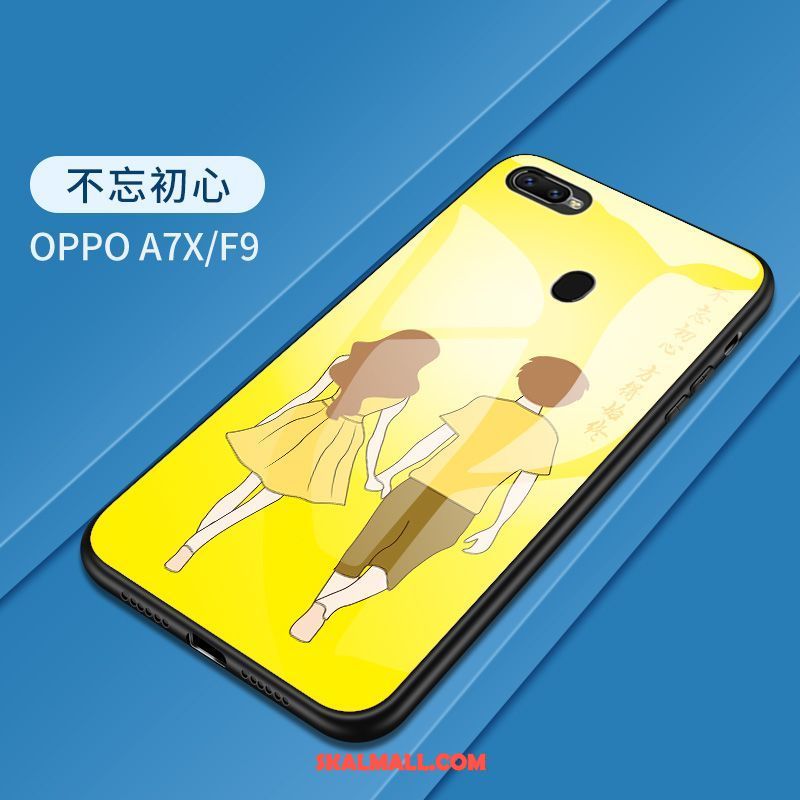 Oppo F9 Skal Kreativa Trend All Inclusive Målade Skydd Rea