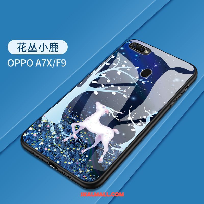 Oppo F9 Skal Kreativa Trend All Inclusive Målade Skydd Rea