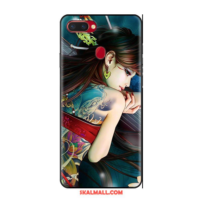 Oppo F9 Skal Mobil Telefon Kreativa Personlighet Silikon Ljus Fodral Billigt