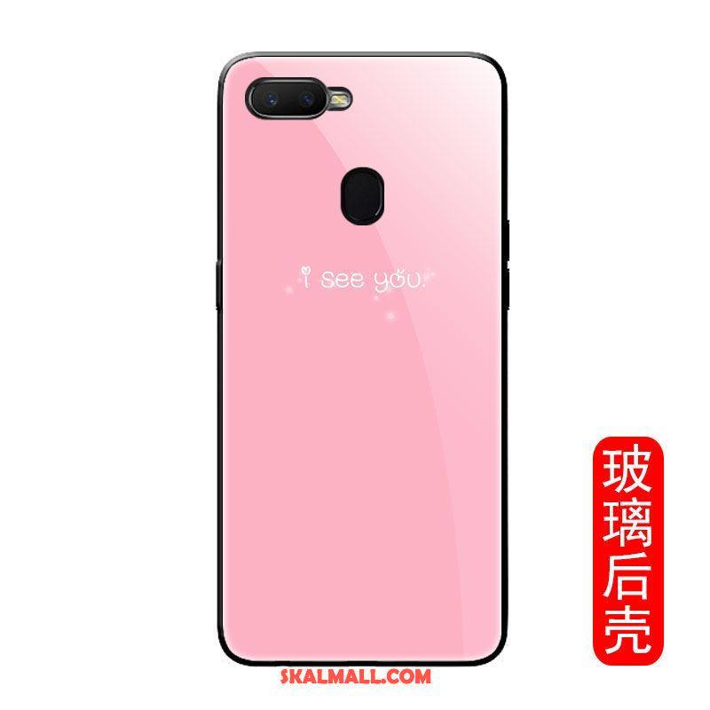 Oppo F9 Skal Mobil Telefon Kreativa Rosa Enkel Röd Köpa