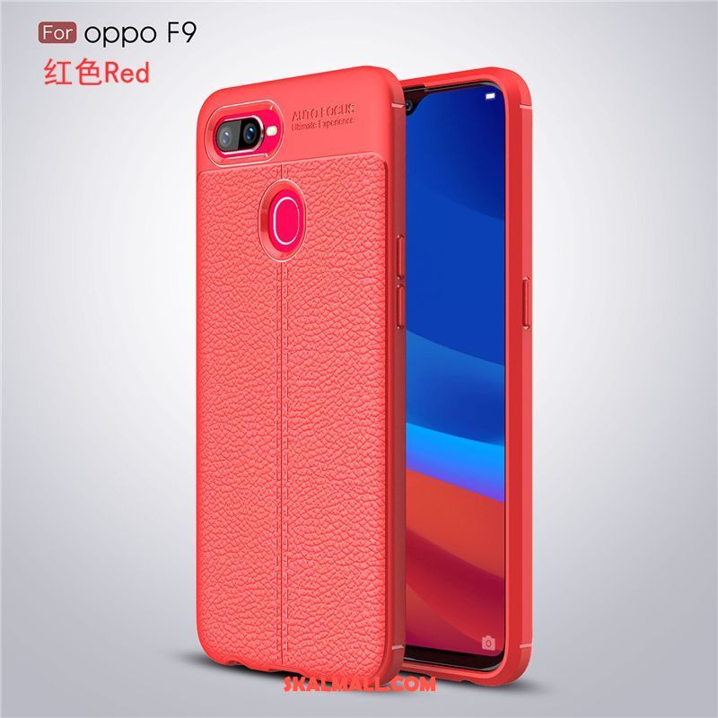 Oppo F9 Skal Mönster Läder Silikon Kreativa Skydd Köpa