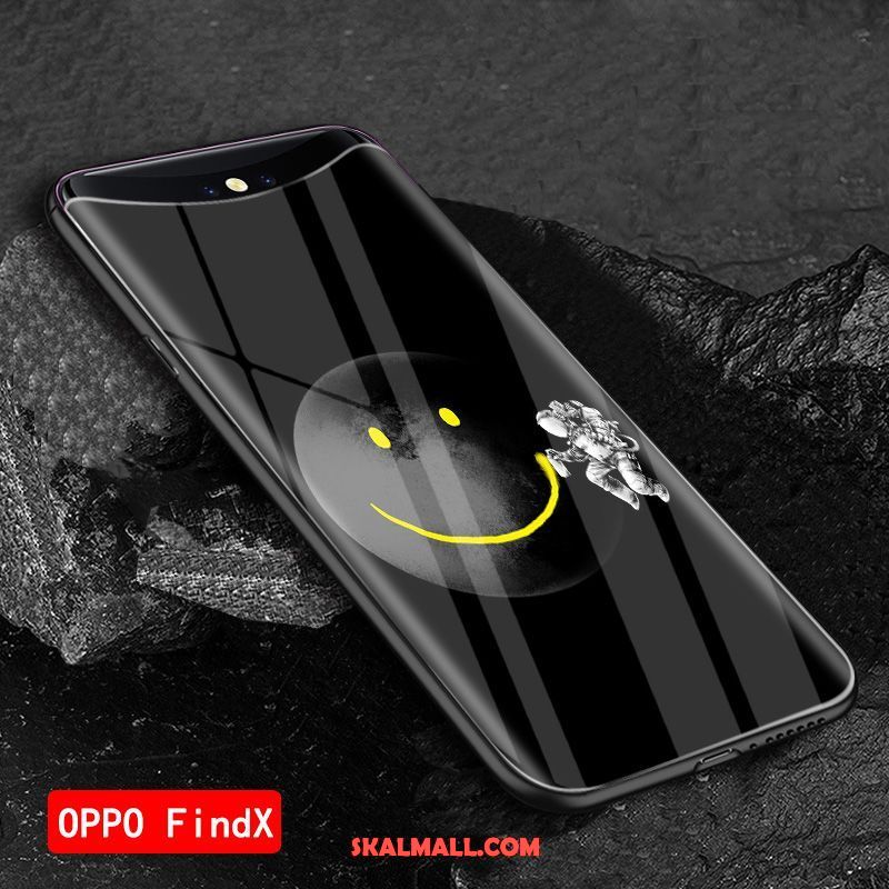 Oppo Find X Skal All Inclusive Europa Glas Grön Silikon Billiga