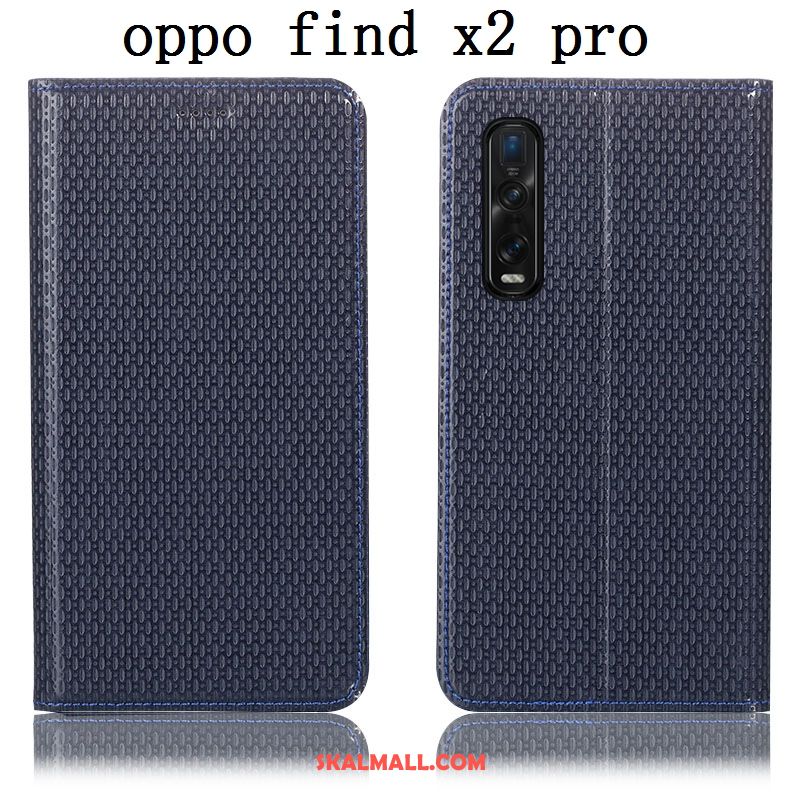 Oppo Find X2 Pro Skal Mönster Skydd Läderfodral Mobil Telefon Täcka Till Salu