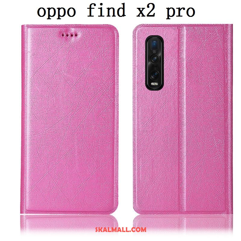 Oppo Find X2 Pro Skal Täcka Guld Mobil Telefon Skydd Silke Rea