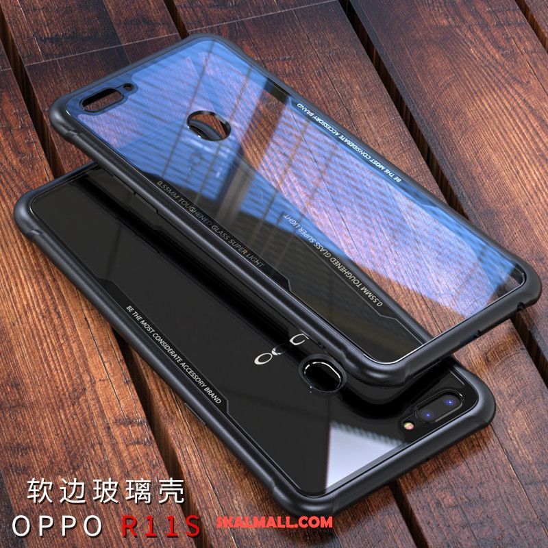 Oppo R11s Skal Fallskydd All Inclusive Glas Kreativa Personlighet Fodral På Nätet