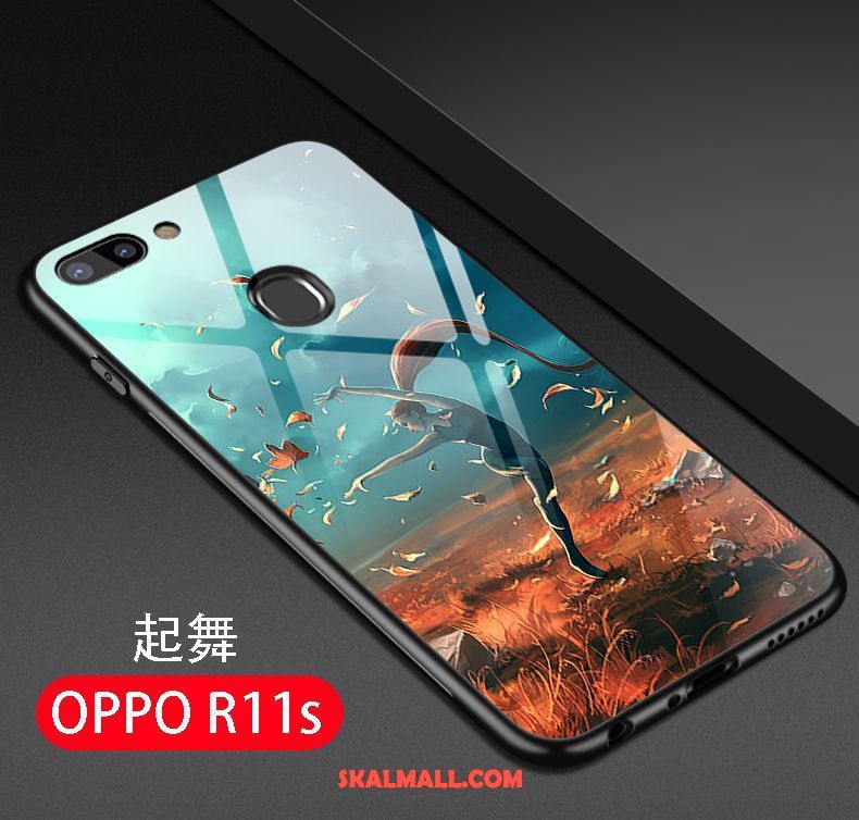 Oppo R11s Skal Silikon Kreativa Trend Varumärke Skydd Fallskydd Rabatt