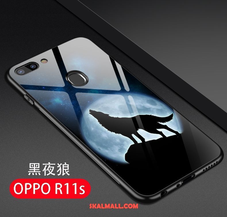 Oppo R11s Skal Silikon Kreativa Trend Varumärke Skydd Fallskydd Rabatt